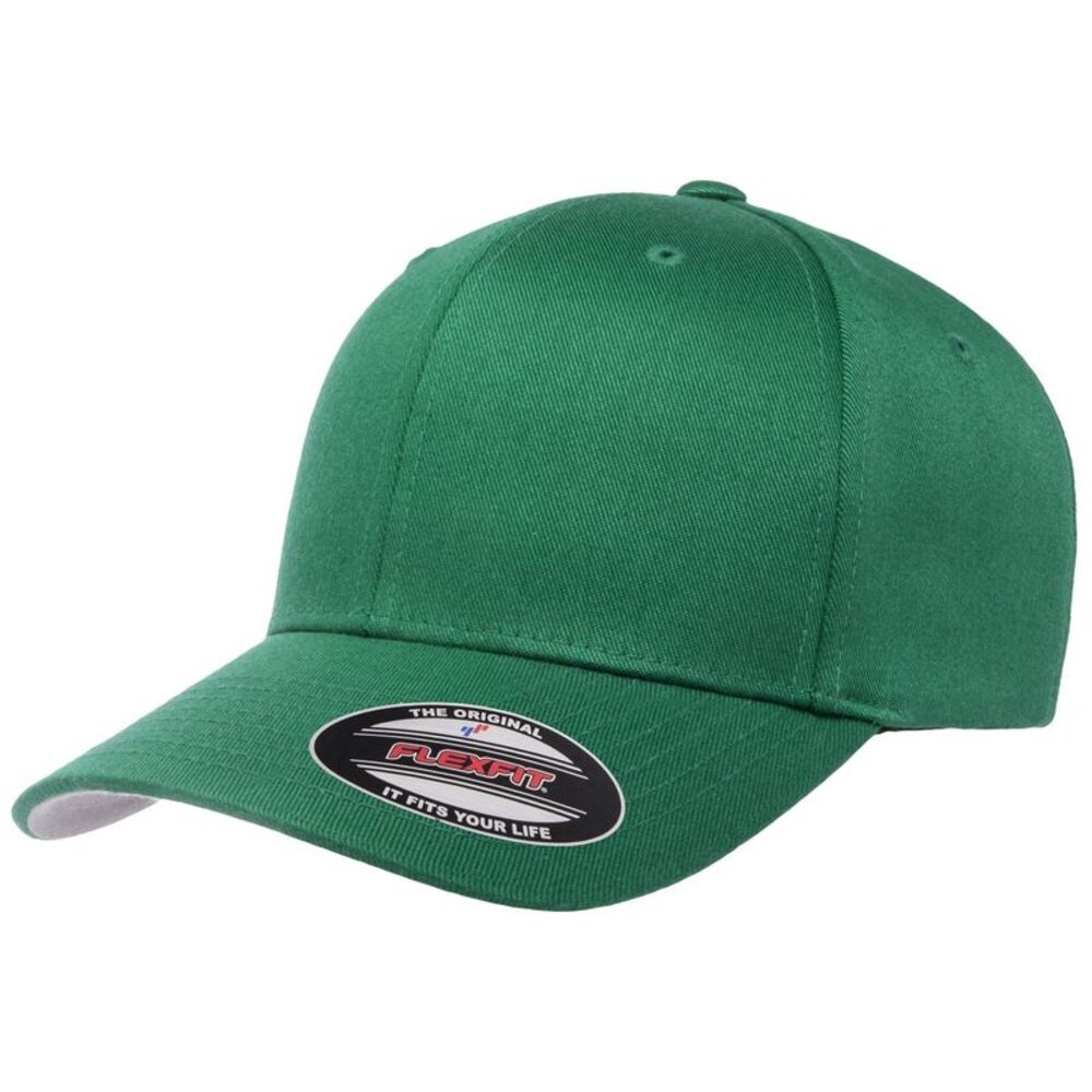 Flexfit Childrens/Kids Wooly Combed Cap / Pepper Green